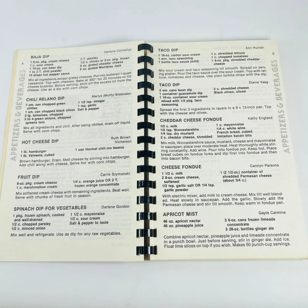 Twenty-Five Years of Good Eating Christ The King Cookbook Spiral Bellevue NE